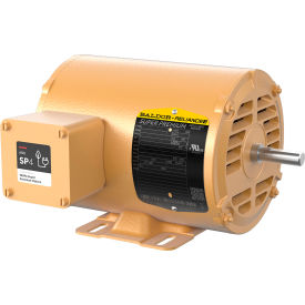 Baldor-Reliance Motor 0.75HP 3450RPM 3PH 60HZ 48 3424M OPEN F1 SPM30012