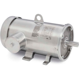 Baldor CFSWDM3613T-E Food Safe IP69 5HP 3500RPM 3PH 60HZ 184TC 3634M TEFC F1 CFSWDM3613T-E