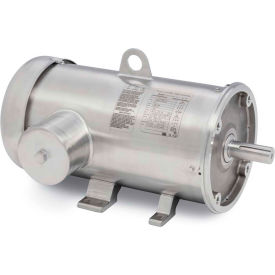 Baldor CFSWDM3615T-E Food Safe IP69 5HP 1750RPM 3PH 60HZ 184TC 3646M TEFC F1 CFSWDM3615T-E