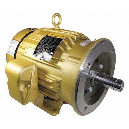 Three-Phase General Purpose Motor, 5 HP, 184TC Frame, 208-230/460V AC Voltage, 16 in Overall Length MPN:CEM3665T