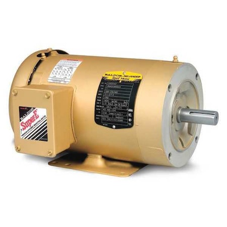 Three-Phase AC Induction Motor, 15 HP, 215TC Frame, 230V AC, 460V AC Voltage, 3, 500 Nameplate RPM MPN:CEM3713T