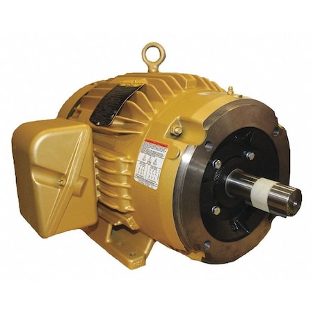 Three-Phase General Purpose Motor, 10 HP, 215TC Frame, 230/460V AC Voltage, 3490 rpm Nameplate RPM MPN:CEM3771T