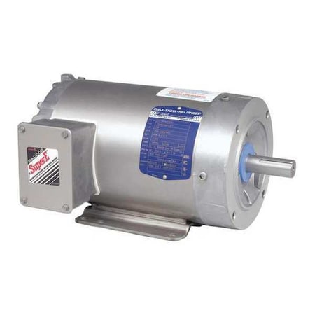 Three-Phase Washdown Motor, 1 hp HP, 56C Frame, 230/460V AC Voltage, 1, 770 RPM Nameplate RPM MPN:CESWDM3546