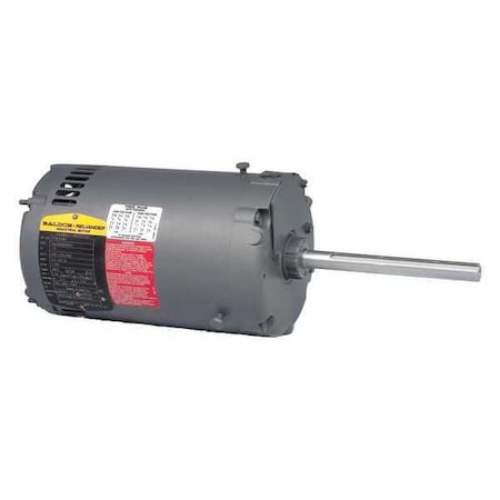 Three-Phase AC Induction Motor, 1 1/2 HP, 56YZ Frame, 208V AC, 230V AC, 460V AC Voltage MPN:CFM3166A