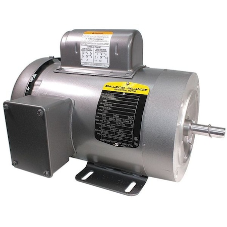Capacitor-Start/Run General Purpose Motor, 1 hp HP, 115/230V AC Voltage, 56C Frame MPN:CL3510
