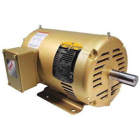 Three-Phase General Purpose Motor, 3 HP, 145T Frame, 230/460V AC Voltage, 3, 450 Nameplate RPM MPN:EM3158T