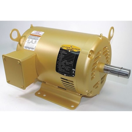 Three-Phase General Purpose Motor, 3 HP, 182T Frame, 230/460V AC Voltage, 1765 rpm Nameplate RPM MPN:EM3211T