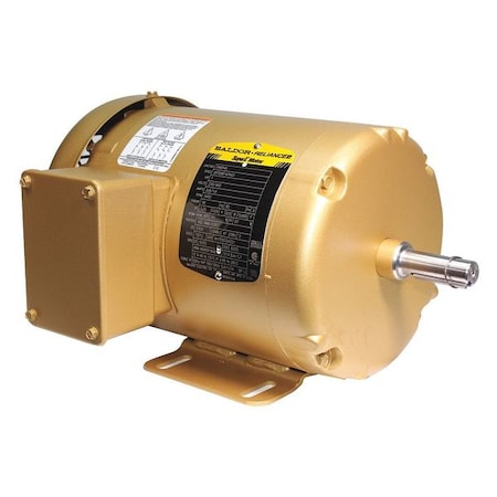 Three-Phase General Purpose Motor, 1 HP, 56 Frame, 230/460V AC Voltage, 3, 450 Nameplate RPM MPN:EM3545