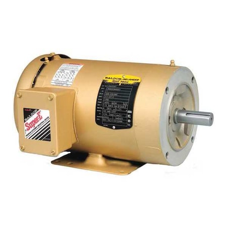 Three-Phase AC Induction Motor, 2 HP, 145T Frame, 575V AC Voltage, 1, 764 Nameplate RPM MPN:EM3558T-5