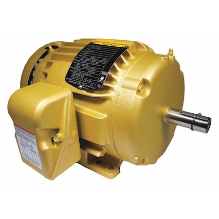 Three-Phase General Purpose Motor, 1 HP, 145T Frame, 208-230/460V AC Voltage, 1, 155 Nameplate RPM MPN:EM3582T