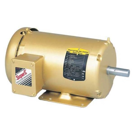 Three-Phase AC Induction Motor, 3 HP, 182T Frame, 575V AC Voltage, 1, 760 Nameplate RPM MPN:EM3611T-5