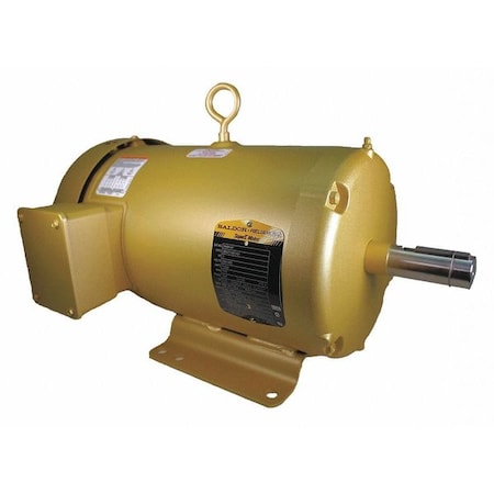 Three-Phase General Purpose Motor, 2 HP, 184T Frame, 208-230/460V AC Voltage, 1175 rpm Nameplate RPM MPN:EM3614T