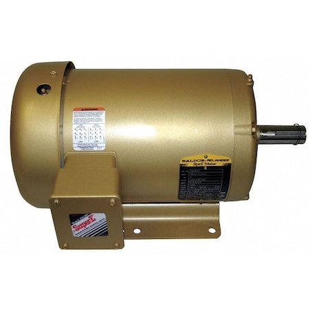 Three-Phase General Purpose Motor, 10 HP, 215T Frame, 208-230/460V AC Voltage MPN:EM3711T