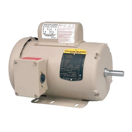 General Purpose Farm Duty Motor, Capacitor-Start, 1/2 HP, 115/230V AC, 1, 725 Nameplate RPM, 56 Frame MPN:FDL3504M