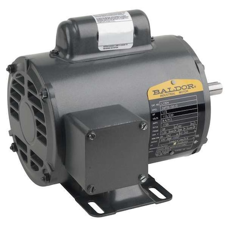Capacitor-Start/Run General Purpose Motor, 1 1/2 hp HP, 115/230V AC Voltage, 143T Frame MPN:L1313T