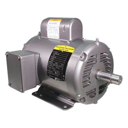 Capacitor-Start/Run General Purpose Motor, 1 1/2 hp HP, 115/230V AC Voltage, 145T Frame MPN:L1319T
