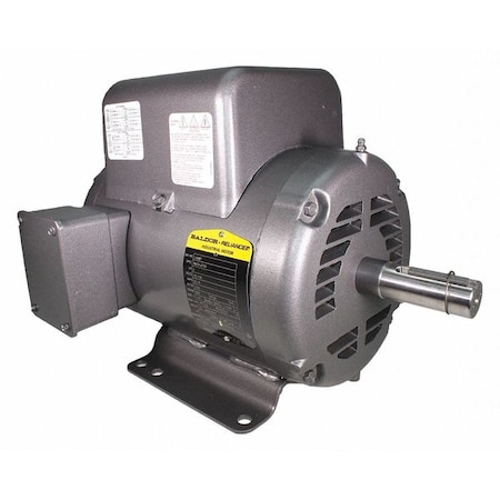Capacitor-Start/Run General Purpose Motor, 3 hp HP, 115/230V AC Voltage, 184T Frame MPN:L1408T
