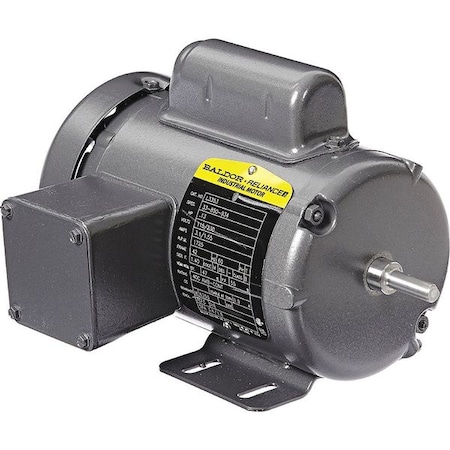Capacitor-Start/Run General Purpose Motor, 1/8 hp HP, 115/230V AC Voltage, 42 Frame MPN:L3353