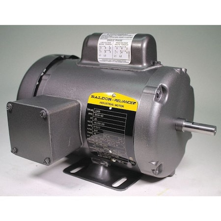 Capacitor-Start/Run General Purpose Motor, 1/3 hp HP, 115/208-230V AC Voltage, 48 Frame MPN:L3405