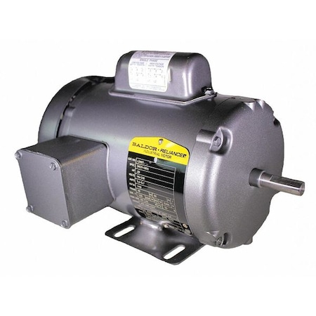 Capacitor-Start/Run General Purpose Motor, 1/3 hp HP, 115/230V AC Voltage, 48 Frame MPN:L3407
