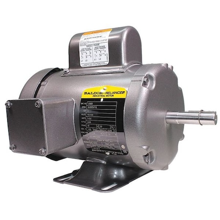 Capacitor-Start/Run General Purpose Motor, 1/2 hp HP, 115/230V AC Voltage, 56 Frame MPN:L3503