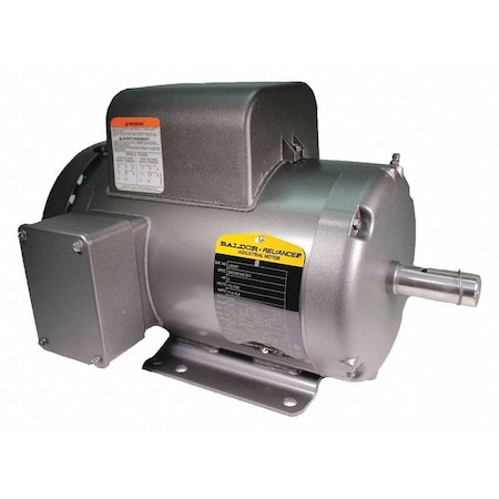 Capacitor-Start/Run General Purpose Motor, 2 hp HP, 115/230V AC Voltage, 145T Frame MPN:L3516T