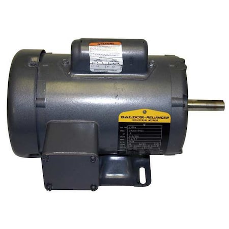 Capacitor-Start/Run General Purpose Motor, 1 hp HP, 115/230V AC Voltage, 184 Frame MPN:L3607
