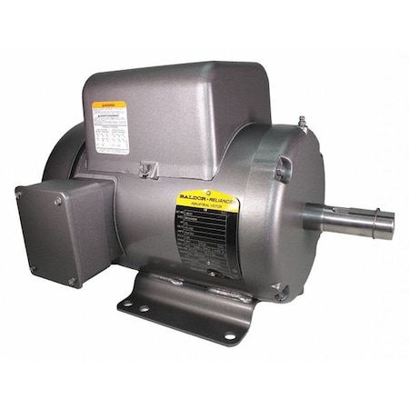 Capacitor-Start/Run General Purpose Motor, 1 1/2 hp HP, 115/230V AC Voltage, 184T Frame MPN:L3613T