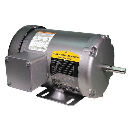 Three-Phase General Purpose Motor, 1/4 HP, 48 Frame, 230/460V AC Voltage, 1, 140 Nameplate RPM MPN:M3455