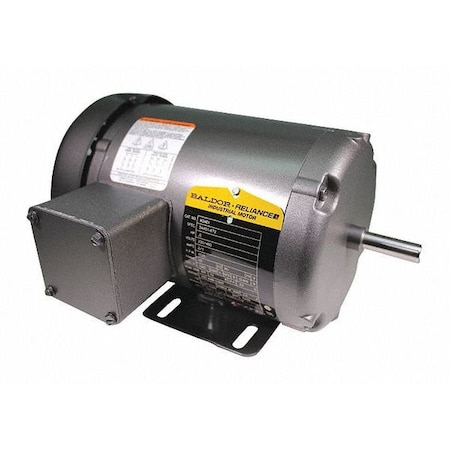 Three-Phase General Purpose Motor, 1/2 HP, 48 Frame, 230/460V AC Voltage, 1, 725 Nameplate RPM MPN:M3461