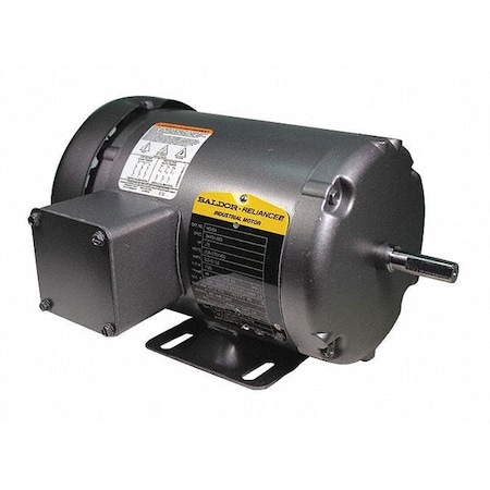 Three-Phase General Purpose Motor, 3/4 HP, 48 Frame, 208-230/460V AC Voltage, 1, 725 Nameplate RPM MPN:M3464