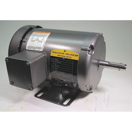 Three-Phase General Purpose Motor, 1/3 HP, 56 Frame, 230/460V AC Voltage, 1, 725 Nameplate RPM MPN:M3534
