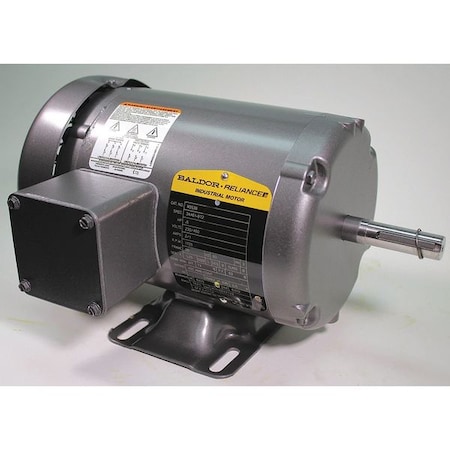Three-Phase General Purpose Motor, 1/2 HP, 56 Frame, 230/460V AC Voltage, 1, 725 Nameplate RPM MPN:M3538