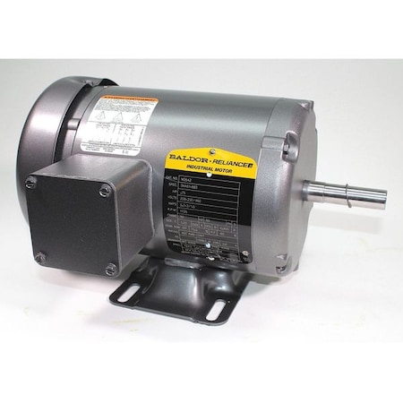 Three-Phase General Purpose Motor, 3/4 HP, 56 Frame, 208-230/460V AC Voltage, 1, 725 Nameplate RPM MPN:M3542