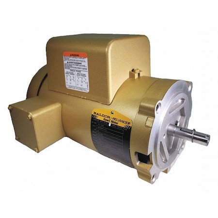 Capacitor-Start General Purpose Motor, 1/3 hp HP, 115/230V AC Voltage, 56C Frame MPN:VEL11301