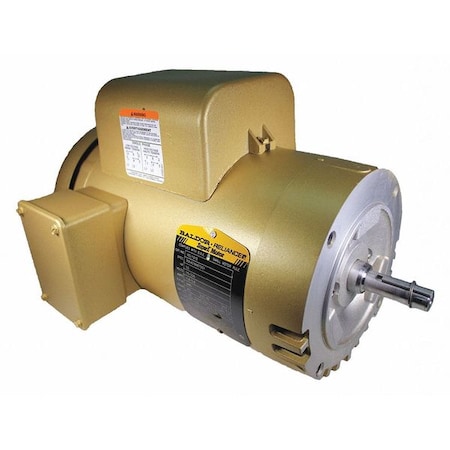 Capacitor-Start General Purpose Motor, 1 1/2 hp HP, 115/230V AC Voltage, 56C Frame MPN:VEL11313