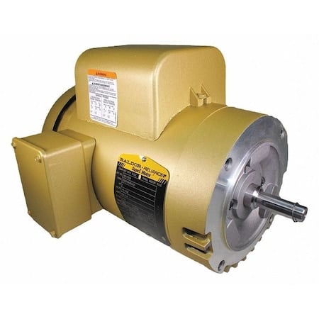 Capacitor-Start General Purpose Motor, 1 1/2 hp HP, 115/230V AC Voltage, 56C Frame MPN:VEL11319