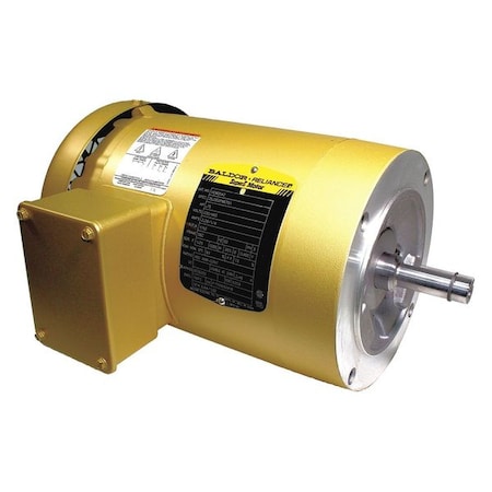 Three-Phase General Purpose Motor, 3/4 HP, 56C Frame, 230/460V AC Voltage, 1750 rpm Nameplate RPM MPN:VEM3542
