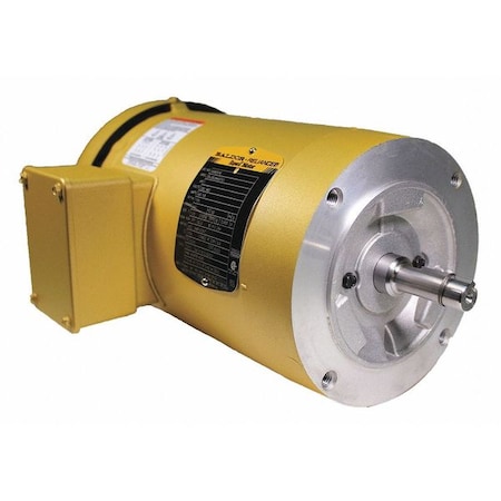 Three-Phase General Purpose Motor, 1 HP, 56C Frame, 208-230/460V AC Voltage, 1, 155 Nameplate RPM MPN:VEM3556