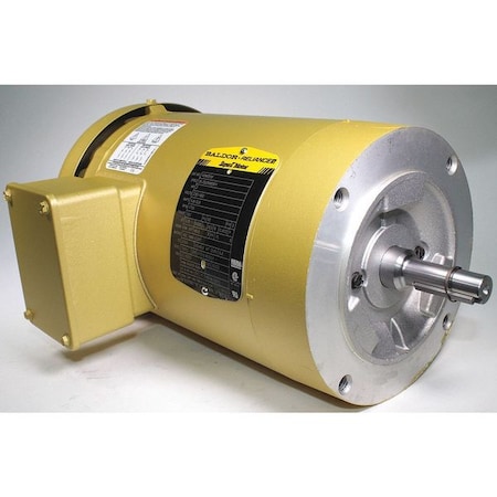 Three-Phase General Purpose Motor, 2 HP, 56C Frame, 208-230/460V AC Voltage, 1755 rpm Nameplate RPM MPN:VEM3558
