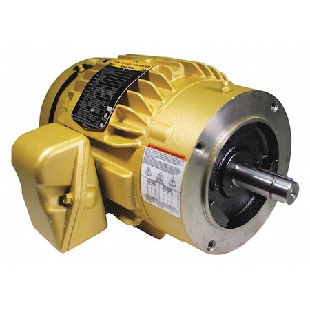 Three-Phase General Purpose Motor, 2 HP, 145TC Frame, 208-230/460V AC Voltage, 13 in Overall Length MPN:VEM3587T