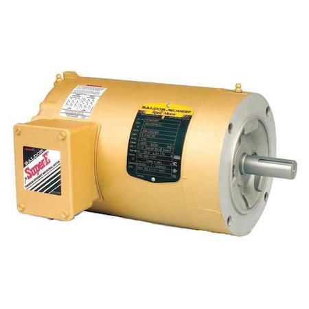 Three-Phase AC Induction Motor, 1 HP, 143TC Frame, 230V AC, 460V AC Voltage, 1, 770 Nameplate RPM MPN:VENM3546T