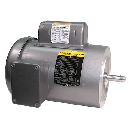 Capacitor-Start/Run General Purpose Motor, 1 hp HP, 115/230V AC Voltage, 56C Frame MPN:VL3509