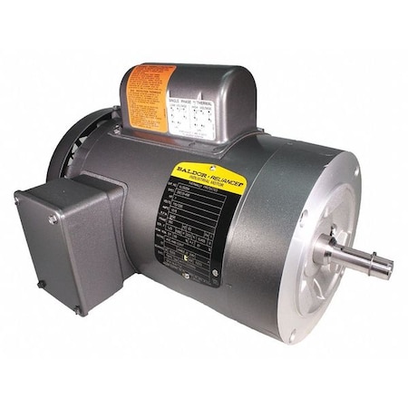 Capacitor-Start/Run General Purpose Motor, 1 hp HP, 115/230V AC Voltage, 56C Frame MPN:VL3509A