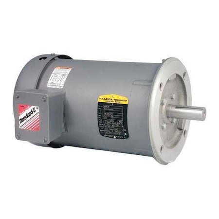 Three-Phase AC Induction Motor, 3/4 HP, 56C Frame, 575V AC Voltage, 1, 725 Nameplate RPM MPN:VM3542-5