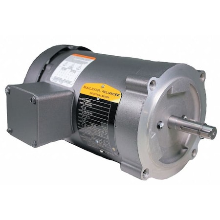 Three-Phase AC Induction Motor, 3/4 HP, 56C Frame, 208V AC, 230V AC, 460V AC Voltage MPN:VM3542