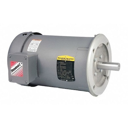 Three-Phase AC Induction Motor, 3/4 HP, 56C Frame, 208V AC, 230V AC, 460V AC Voltage MPN:VM3543