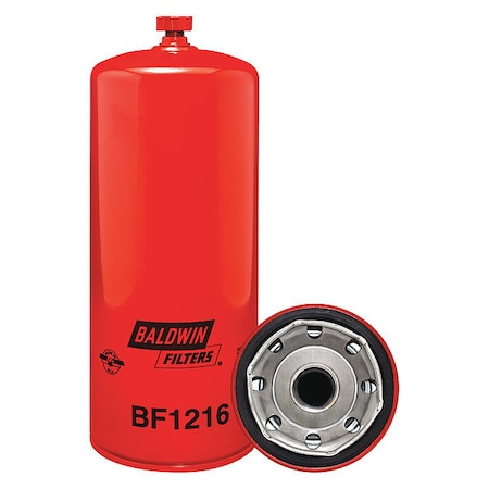 Fuel Filter, 12-3/32x4-11/16x12-3/32 In MPN:BF1216