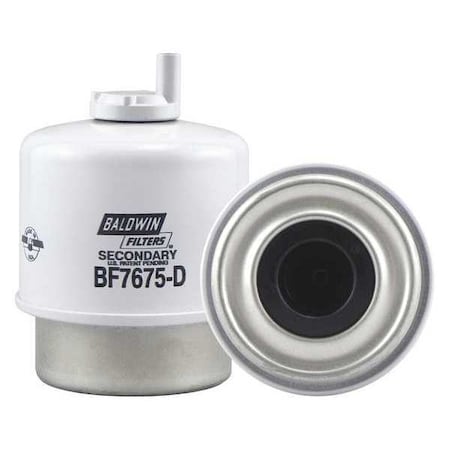 Fuel Filter, 4-15/32 x 3-9/32 x 4-15/32In MPN:BF7675-D
