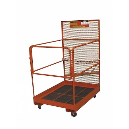Liftable Work Pltfrm, Fork Lft, Stl, 6 In H MPN:FD-40-C-SU